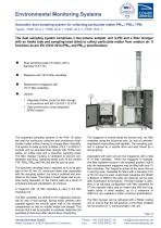 环境空气采样器 LVS 3 1 MVS 6 1 Comde Derenda GmbH 低容量 环境分析 不锈钢