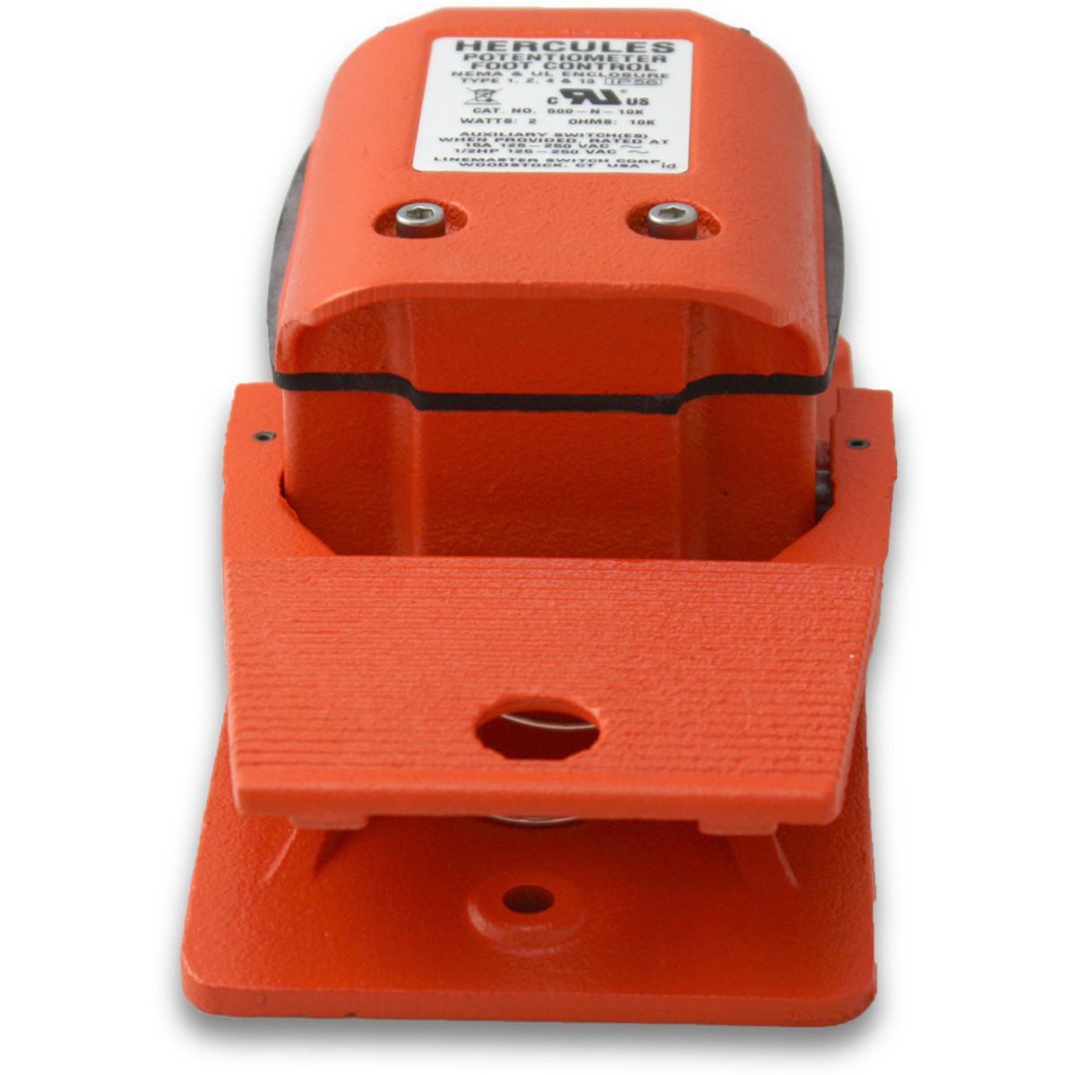 脚踏控制开关 - 500-A2N-5K - Linemaster/美国Linemaster - 电位计 / 瞬时 / DPDT