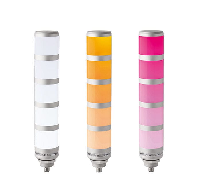 LED式多层警示灯 - QDT50L-IOL - Qlight Co., Ltd. - 8色 / IP65 / IP20