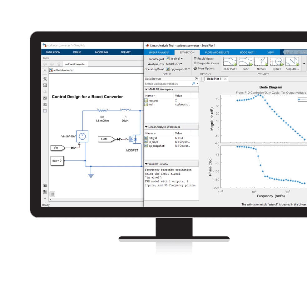流程设计软件 - Simulink Control Design™ - The MathWorks - 控制 / 实时