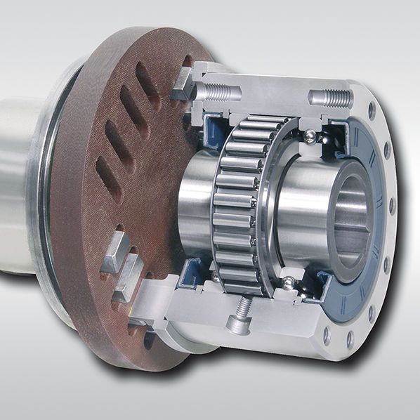 带联轴节单向离合器 / 全脸 / 带内部轴承 / 防滑