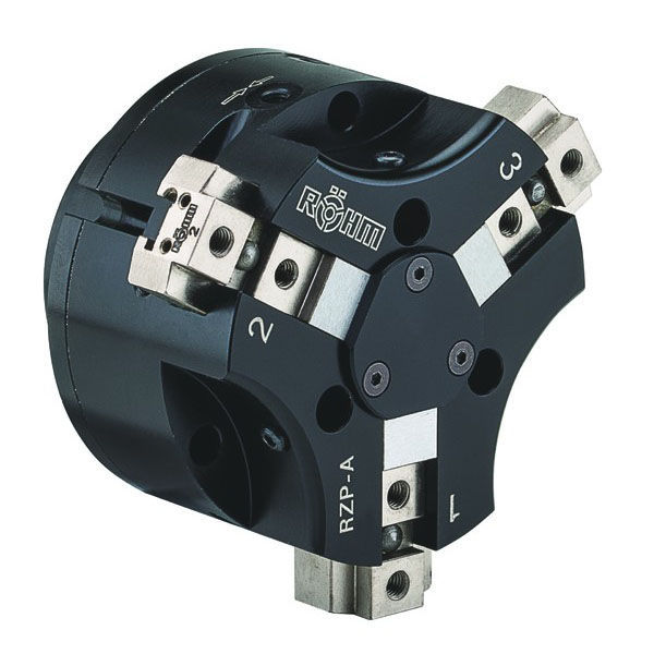 气动夹持器 / 角度 / 3爪 / 用于工业机器人