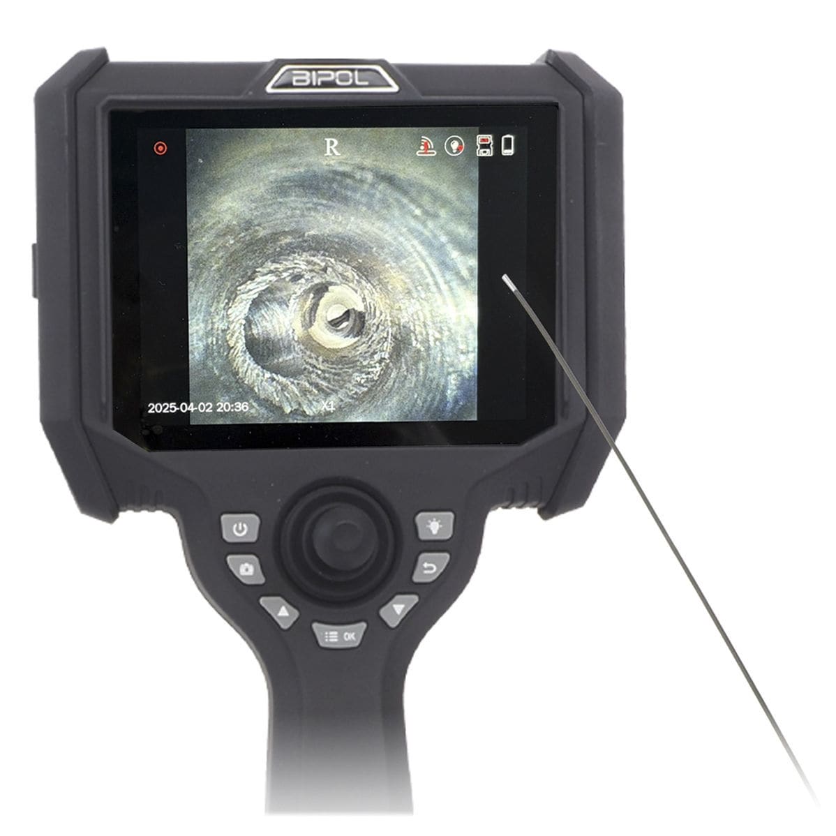 挠性视频内窥镜 - Micro vidéoscope PRO B - Bipol - 用于远程目测 / 便携式 / 可替换探头式