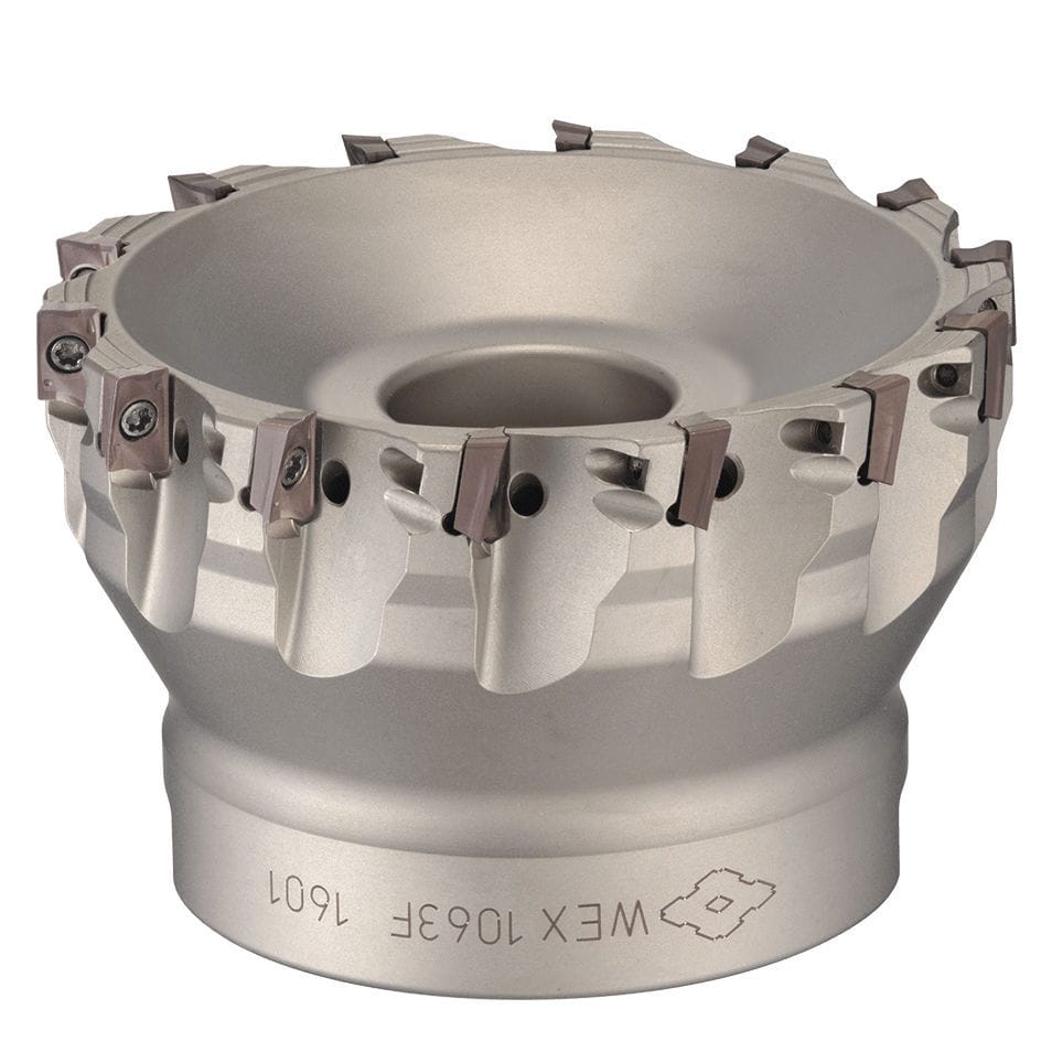 可转位刀片铣刀 - WEX10 series - SUMITOMO ELECTRIC Hartmetall GmbH - 凸肩 / 模块化 ...