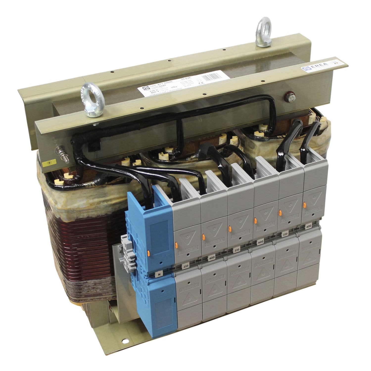 功率自动变压器 / 干式 / 三相 / 真空浸渍