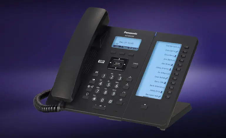 IP工业电话机- KX-HDV230 - Panasonic Business Communication - PoE 