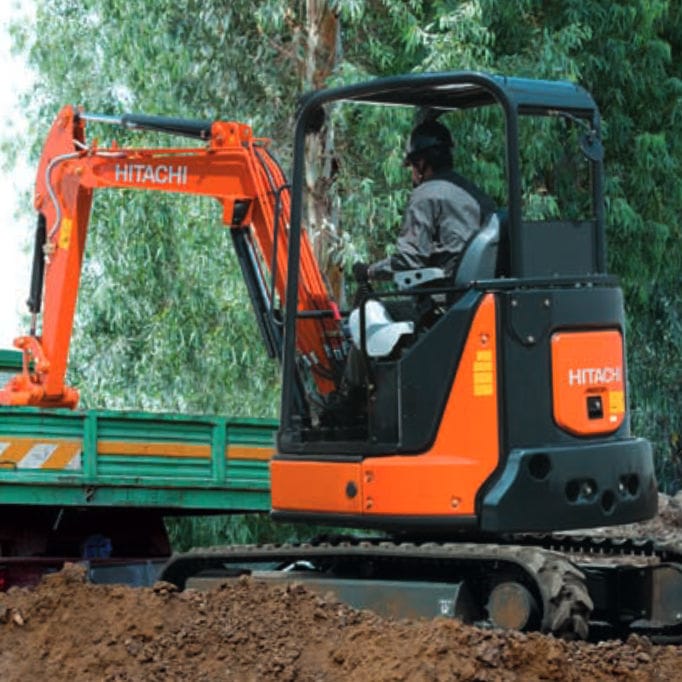 小型挖掘机- ZX33U-5A - HITACHI Construction Machinery - 履带式