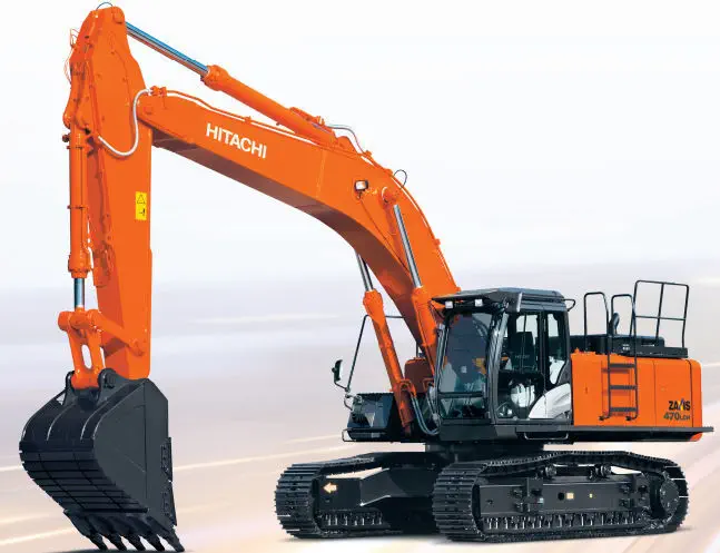 重型挖掘机- ZX470LC-5G - HITACHI Construction Machinery - 履带式 