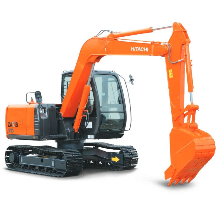 中型挖掘机- ZX70-5G - HITACHI Construction Machinery - 履带式