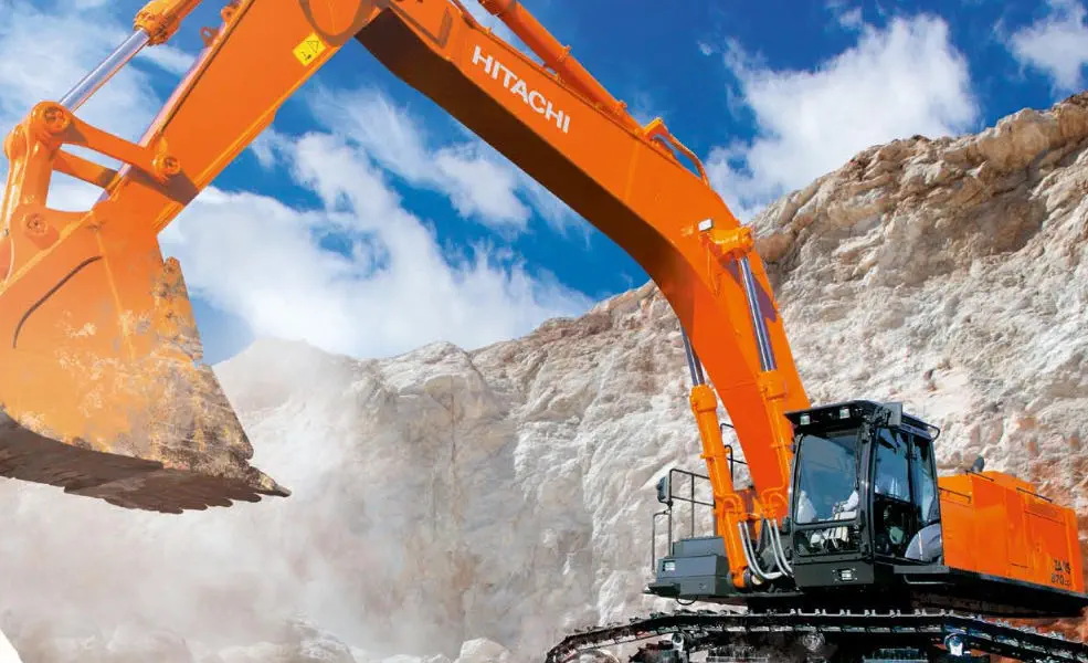 重型挖掘机- ZX870LCH-5G - HITACHI Construction Machinery - 履带式