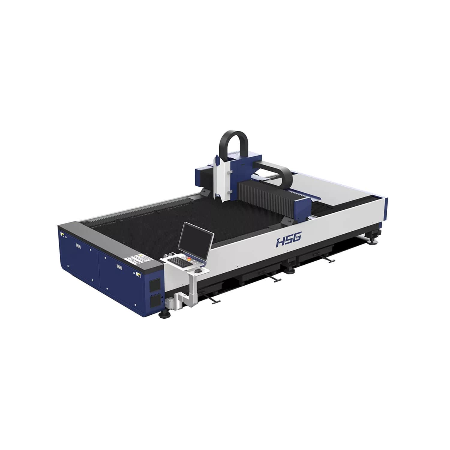 光纤激光切割机 - C - HSG LASER CO.,LTD - 用于金属 / 用于厚金属板 / 用于薄金属板