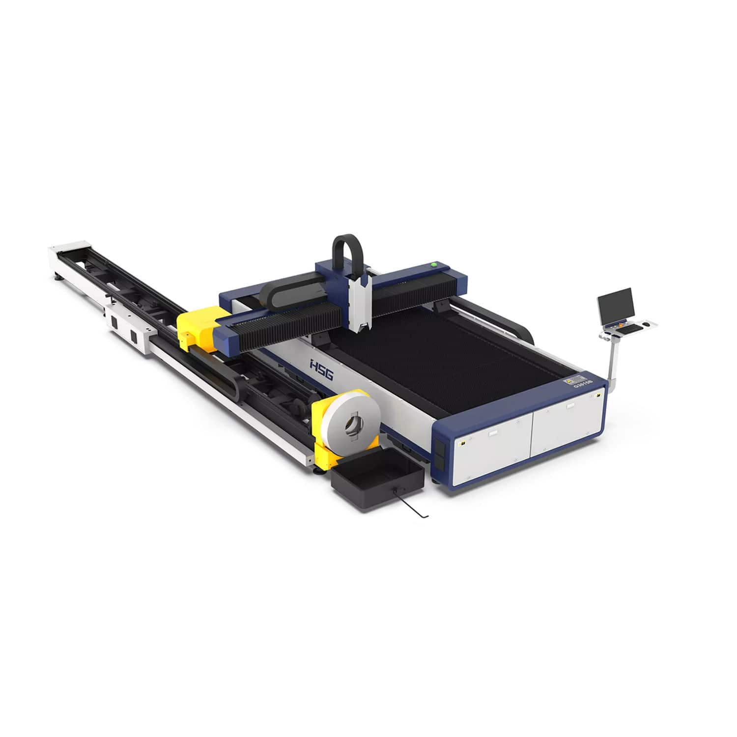 光纤激光切割机 - G3015B - HSG LASER CO.,LTD - 用于铝 / 用于不锈钢 / 用于钢材