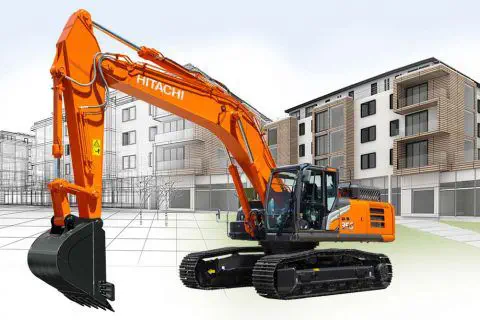 中型挖掘机- ZX350LC series - Hitachi Construction Machinery Europe