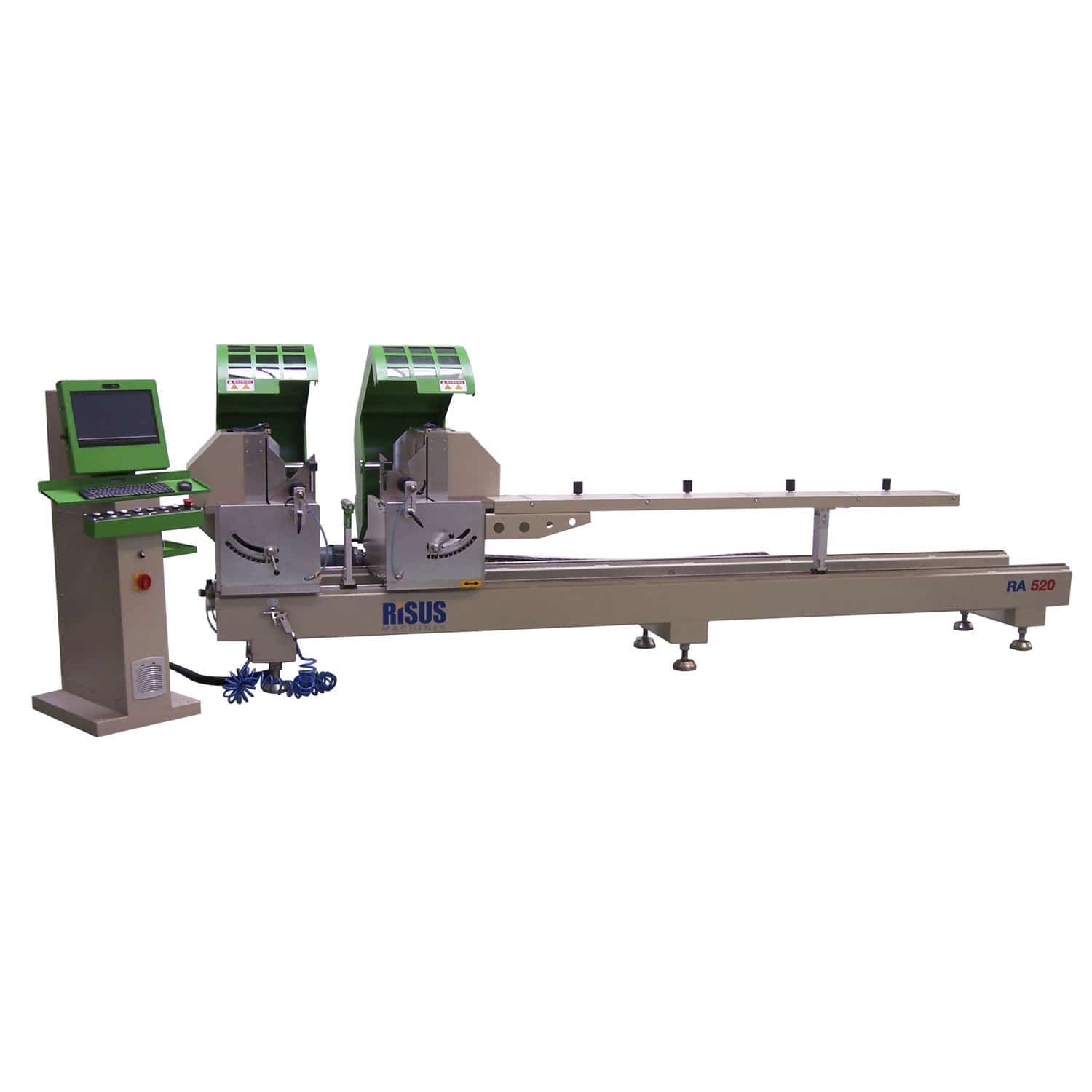 铝双头斜切锯 - RK-6000S - Risus Machines - 用于型材 / CNC数控