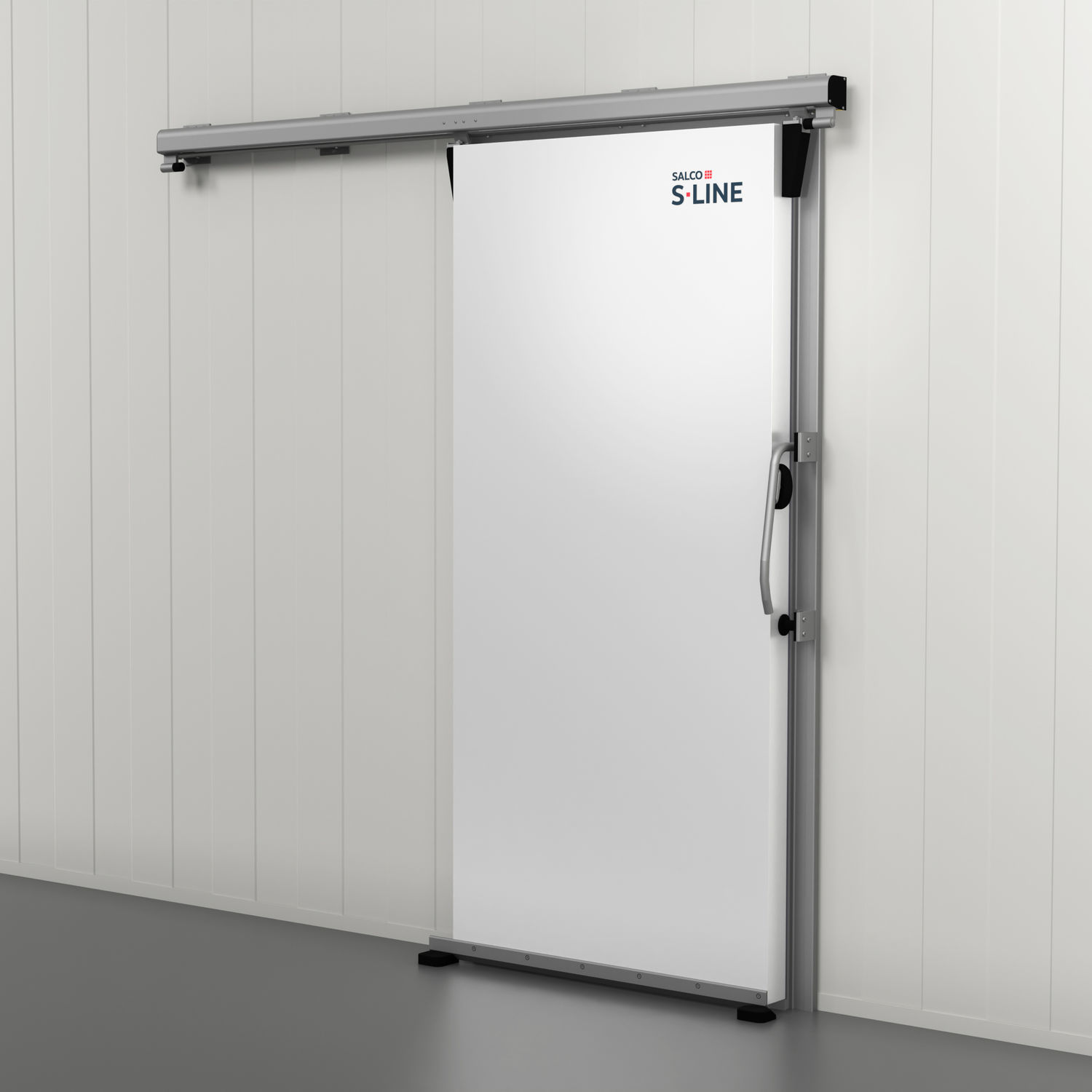 滑动式门 - KS-1810 - Salco Industrial Doors - 铝框架 / 橡胶 / 室内