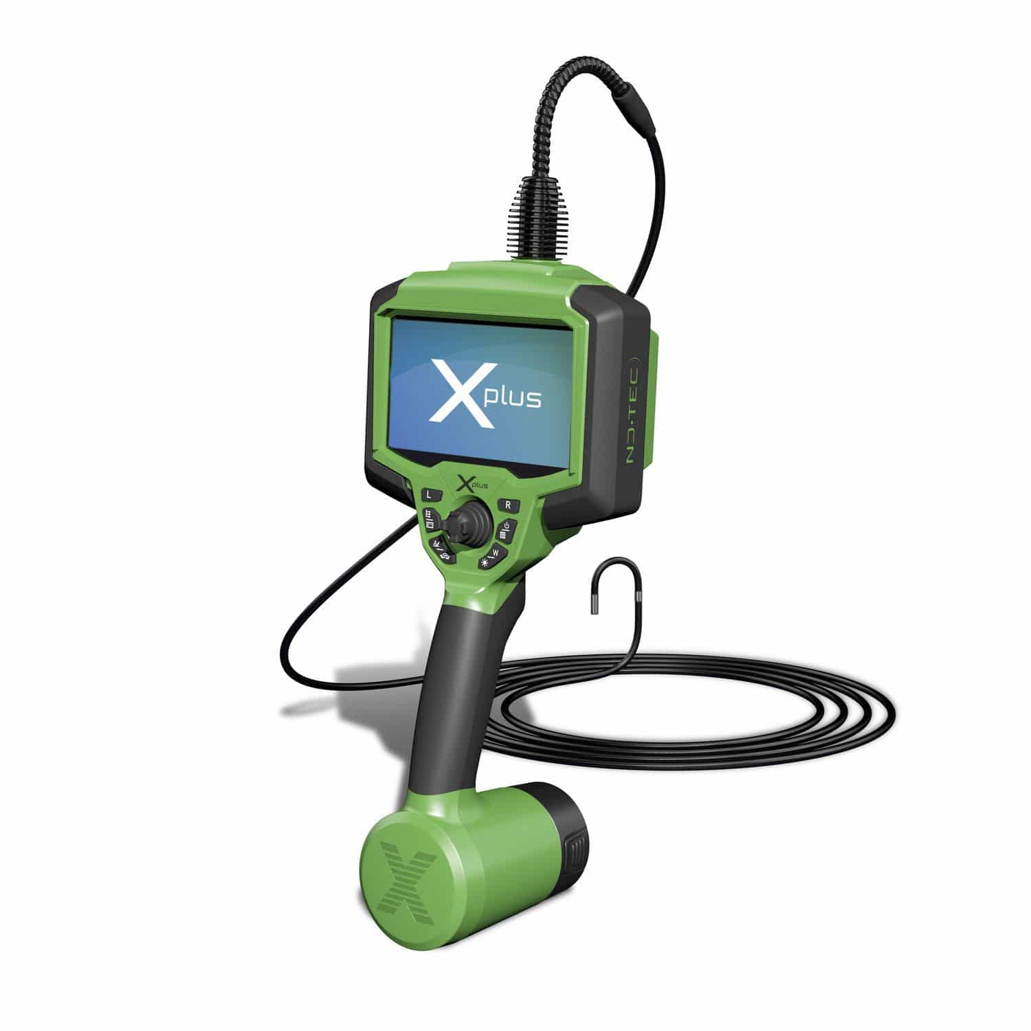 挠性视频内窥镜 - Xplus - NDTec AG - 用于远程目测 / 小直径 / USB