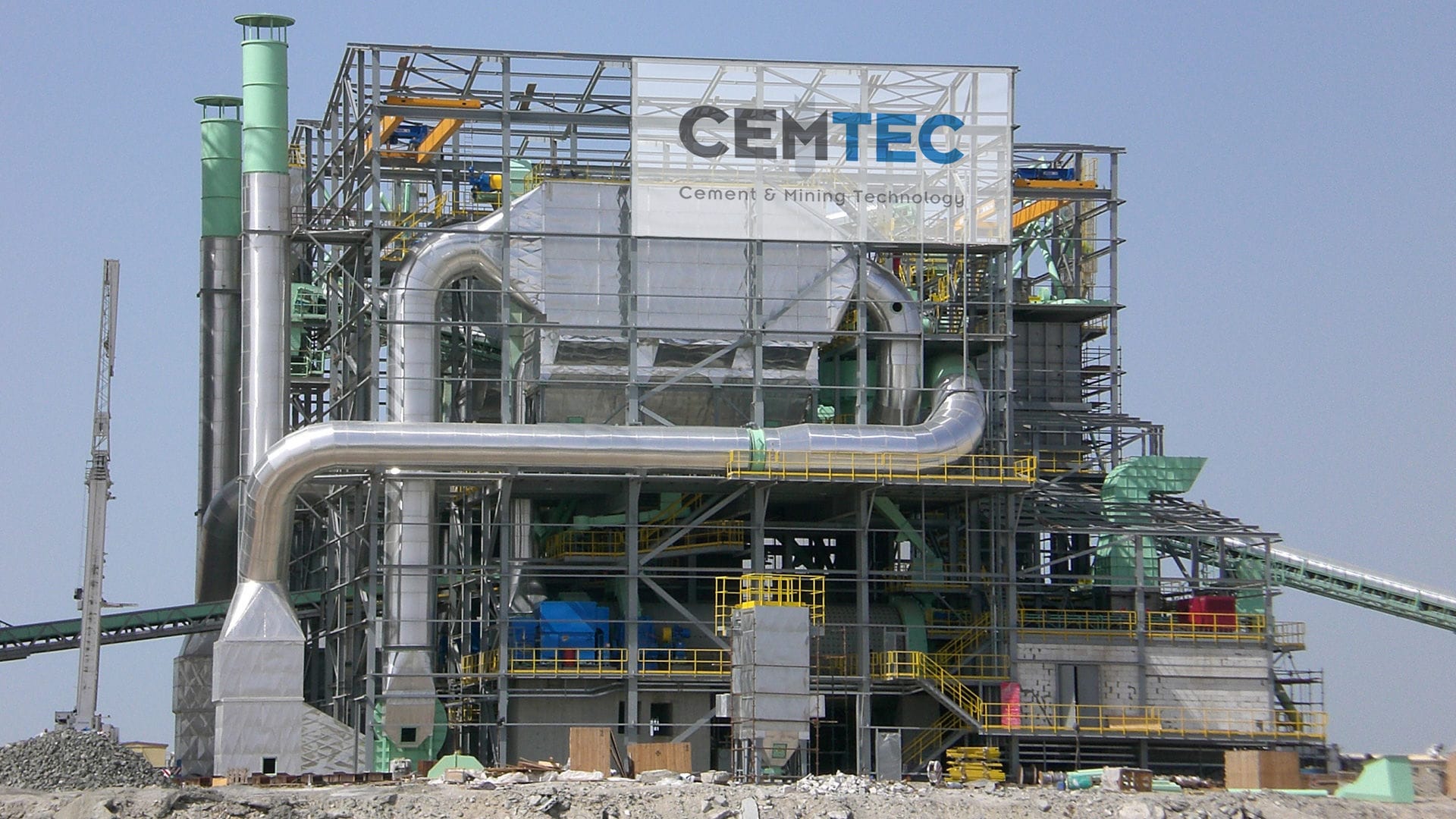 水泥生产车间 - CEMTEC - 石灰岩 / 建筑材料 / 矿物材料