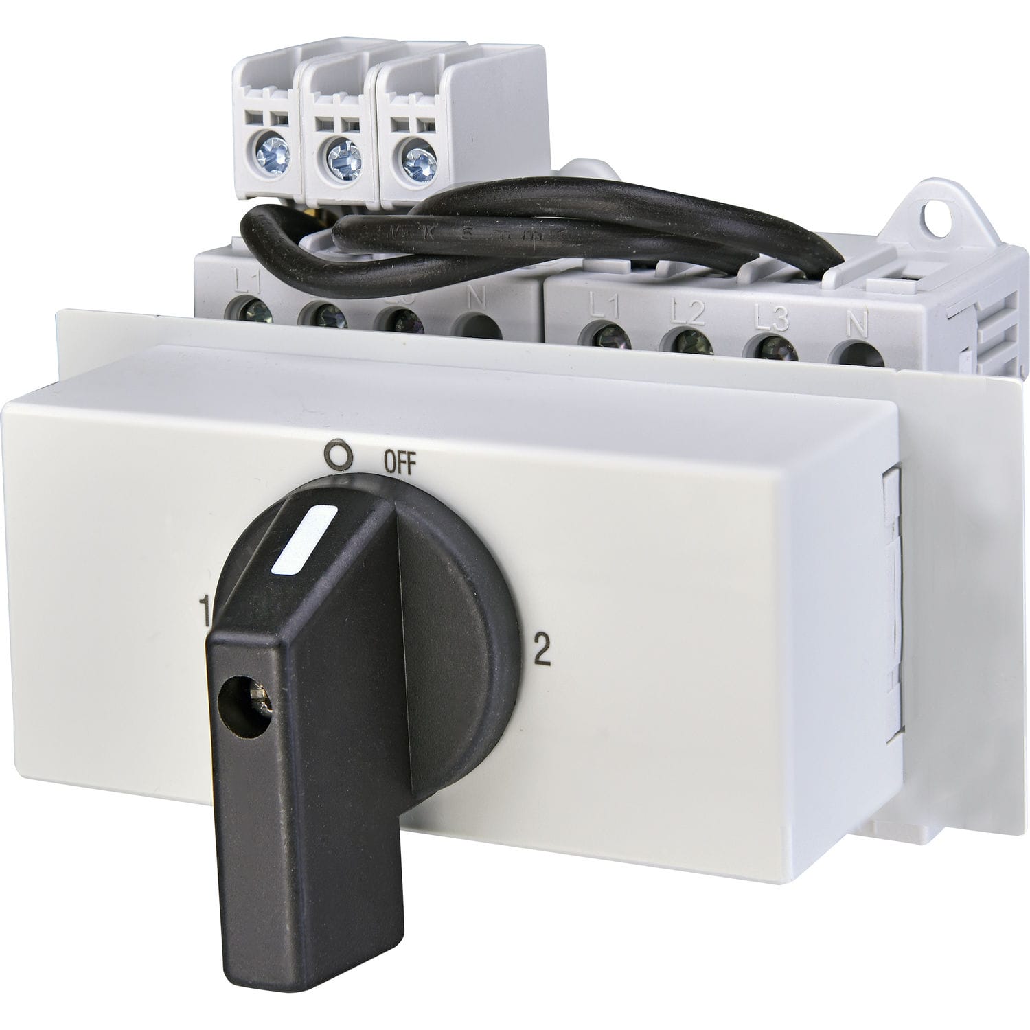 手动转换开关 / din轨道用 / 通用 / 3极