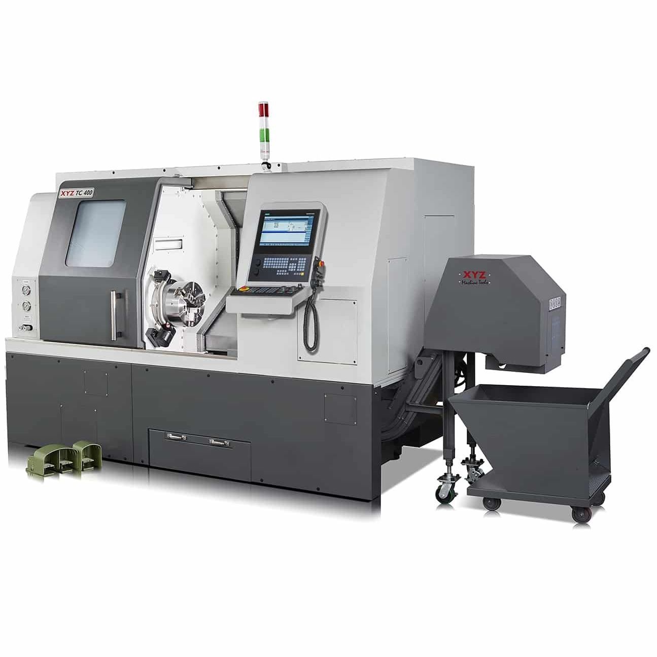 CNC数控车削加工中心 XYZ TC 400 XYZ Machine Tools 双轴 / A28 / 12工具