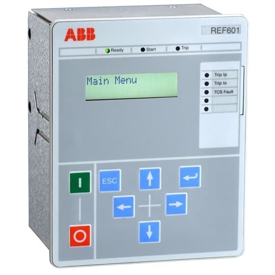 接地漏电保护继电器 - REF601 - ABB Oy Distribution Automation - 过载电流 / 热量 / 功率