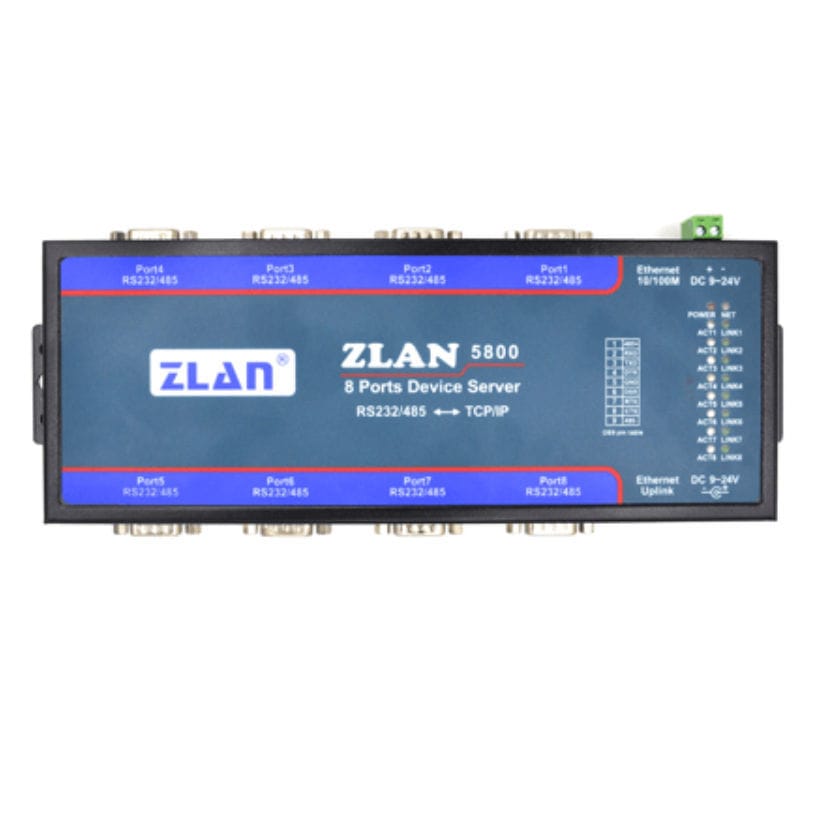 串行设备服务器 - ZLAN5800 - Shanghai ZLAN Information Technology Co.,Ltd - 以太网 ...