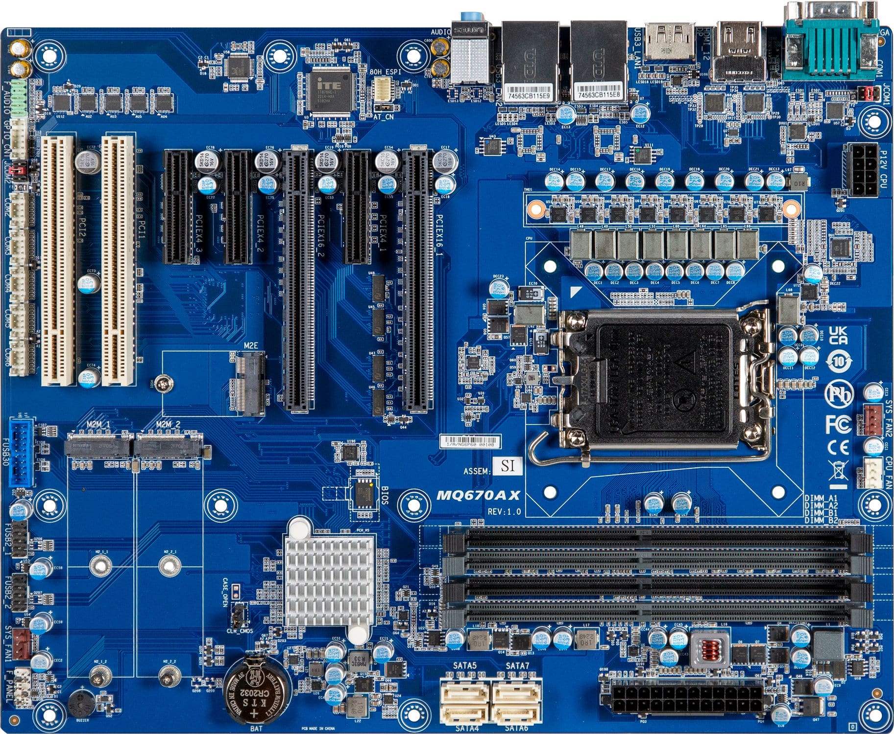 ATX主板 - ATX-Q670A - GIGAIPC - Intel® Celeron® / Intel® Pentium / Intel ...