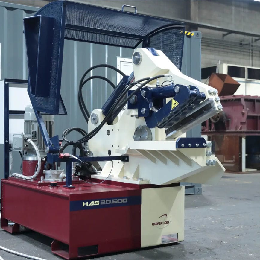 液压剪切机 - HAS 20.600 - Parfer Siti srl - 用于废铁 / 冷 / 精准