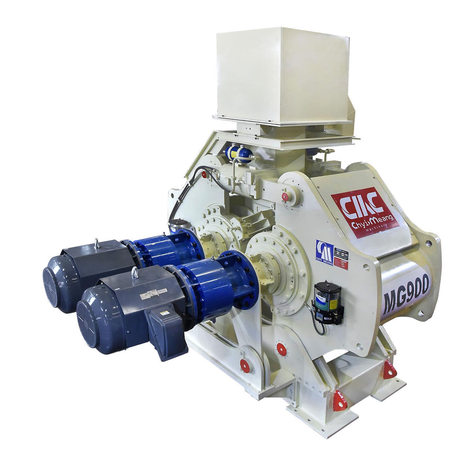 圆柱磨碎机 - MG series - Chyi Meang Machinery Co., Ltd. - 卧式 / 石灰岩 / 石材