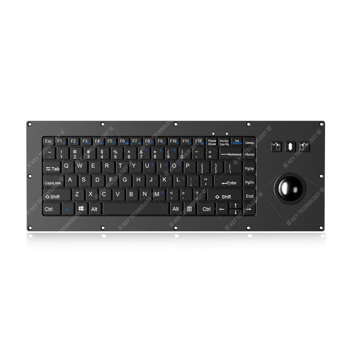 面板式键盘 - K-TEK-V405-38-MTB-FN-SC-BT - Key Technology Rugged System ...