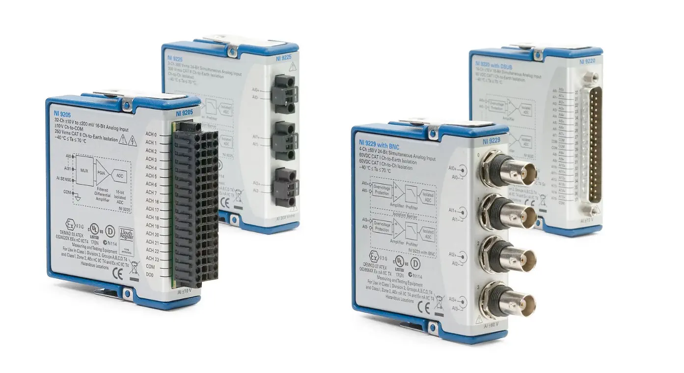 Module National Instruments NI 9201 – Entrée Analogique, Origine Hongrie