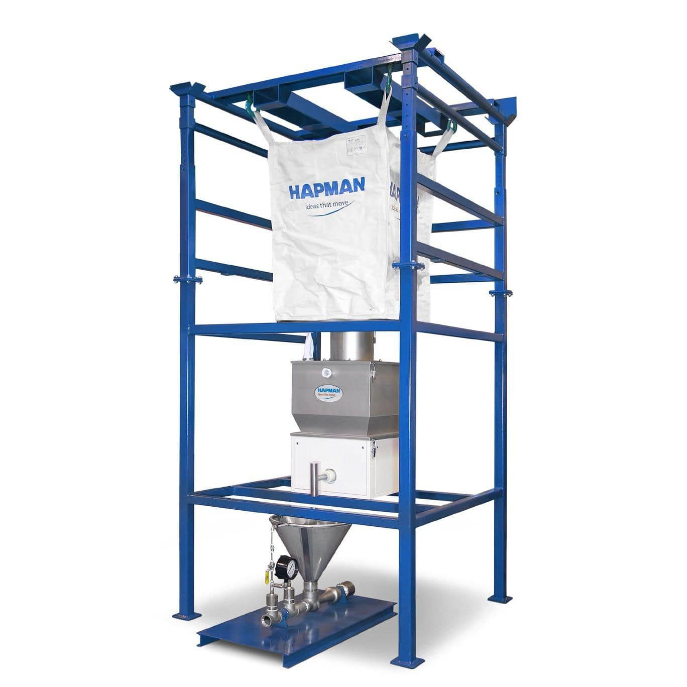 散装产品倒袋机