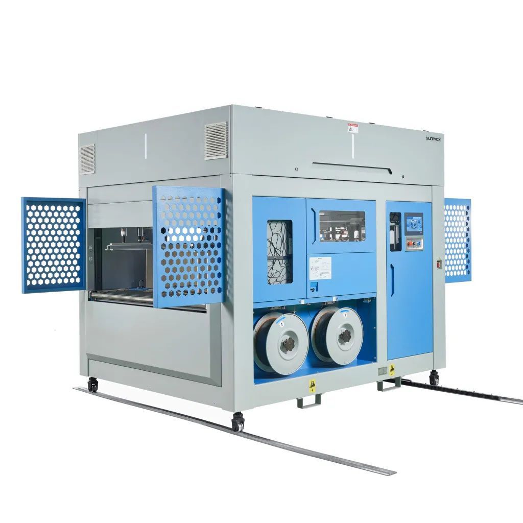 自动捆扎机 - XT-HSD-02 - DONGGUAN XUTIAN MACHINE CO.LTD. - 用于波纹纸板 / 用于聚丙烯条 ...