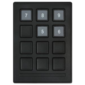 12键数字键盘 1