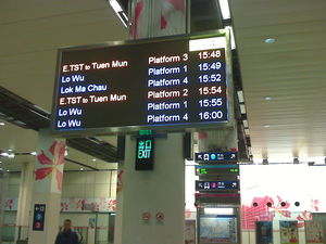 旅客信息显示屏