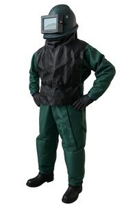 喷砂连体服