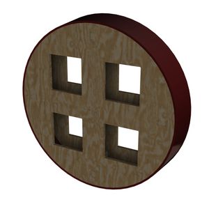 支柱构架模架 1