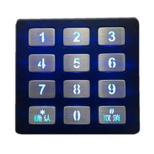 12键数字键盘 1