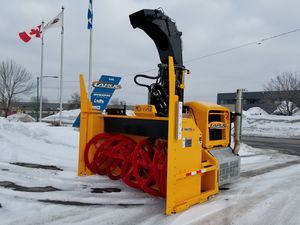 小型装载机吹雪机