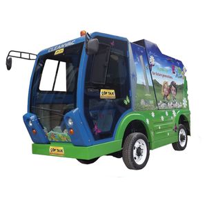 从后部装载生活垃圾收集车