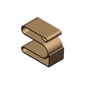 扁平电触点