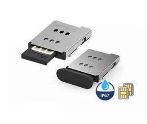 双纳米SIM卡连接器 1