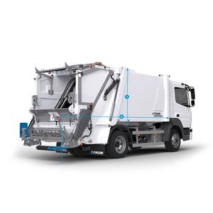 从后部装载生活垃圾收集车 1