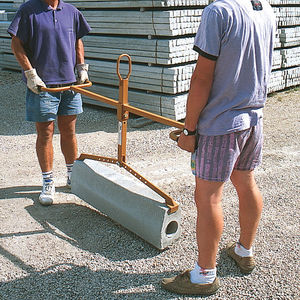 机械路缘石夹具