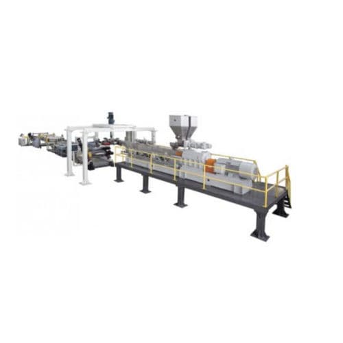 多层管道挤出生产线 - CWT series - Cowell(Nanjing)Extrusion Machinery Co.,Ltd. - 双螺杆 / 单层 / 片材