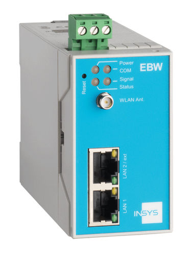 通信路由器 - EBW-W100 - INSYS MICROELECTRONICS GmbH - 无线 / 数据 / 用于大量数据传输