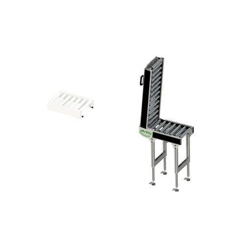 滚筒输送机 - ARF50-130KL-MPÜ - AMI Förder- und Lagertechnik GmbH - 缓冲