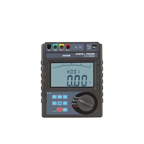 接地电阻率测试仪 - GDCR3000B - HV Hipot Electric Co., Ltd - 接地电阻 / 用于路面 / 手持式