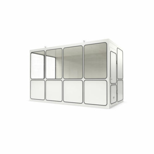 模块化房间内系统 - Ri 10 - WSM – Walter Solbach Metallbau GmbH - 金属板 / 矿物纤维 / 带PVC地面