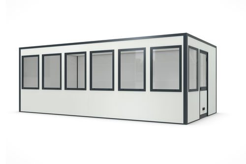 模块化房间内系统 - SmartUnit 18c - WSM – Walter Solbach Metallbau GmbH - 镀锌钢板 / 金属板