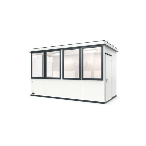 模块化房间内系统 - Outdoor Basic 10 Office Plus - WSM – Walter Solbach Metallbau GmbH - 金属板 / 矿物纤维 / 带PVC地面